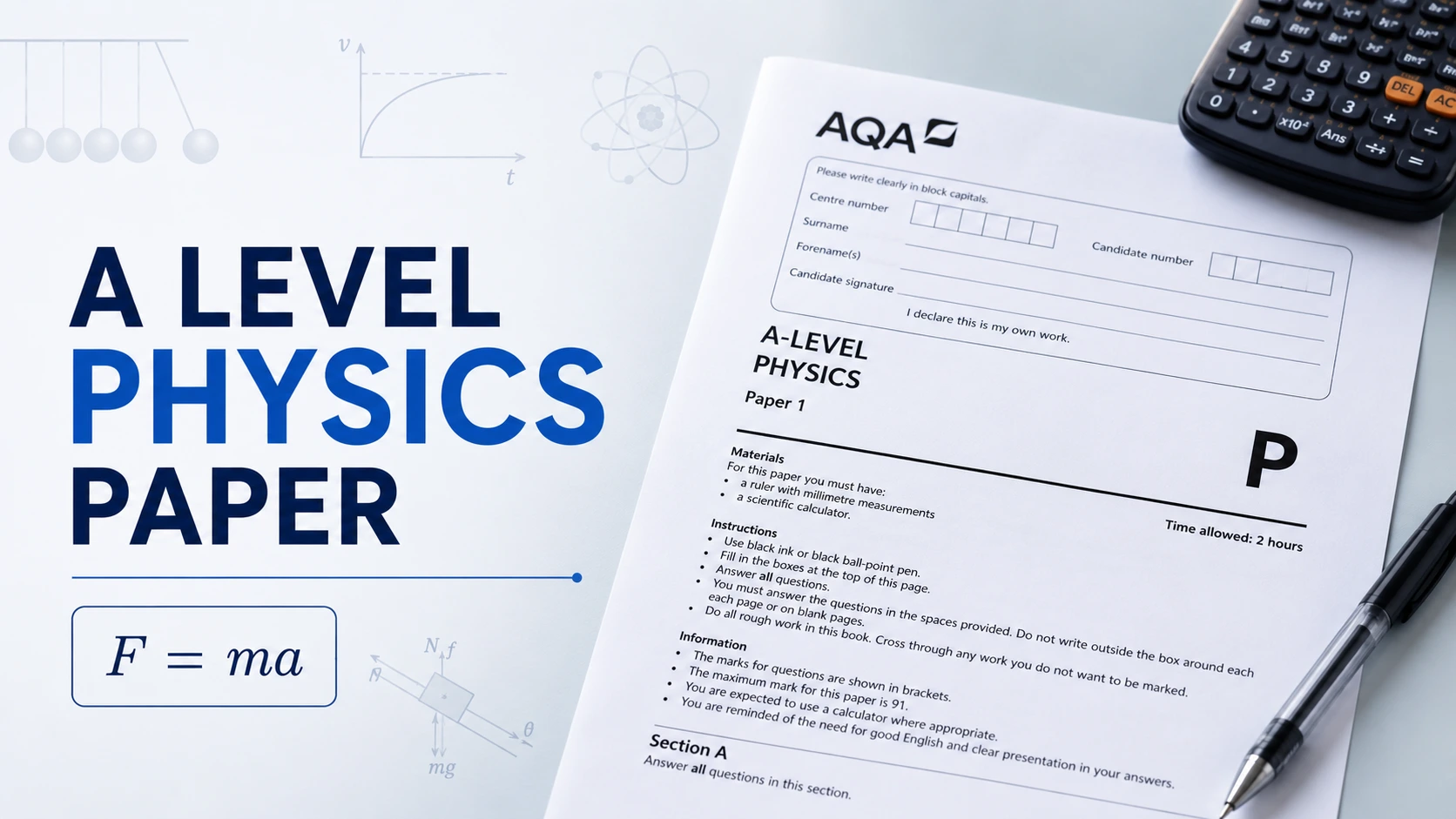 A Level Physics Paper
